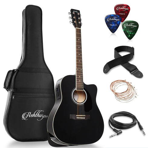 41-inch Dreadnought Cutaway Acoustic-Electric Guitar